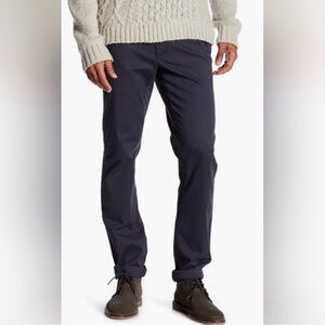 NWT 14th & Union Navy India Ink Chino Pants Men’s 34x32 Classic Twill